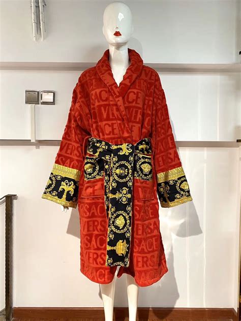 versace bathrobe replica ebay|alibaba Versace bathrobe.